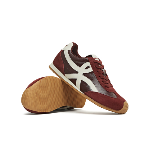 天美意2025冬新款休闲复古百搭内增高德训鞋女阿甘鞋KG096DM5