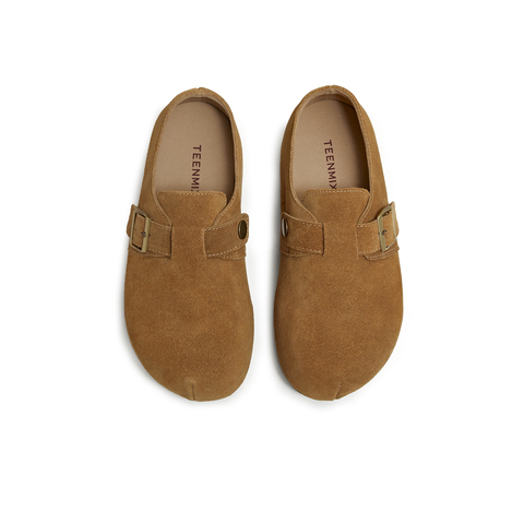 天美意2025秋新款潮流休闲百搭复古户外度假女勃肯鞋KK076CM5