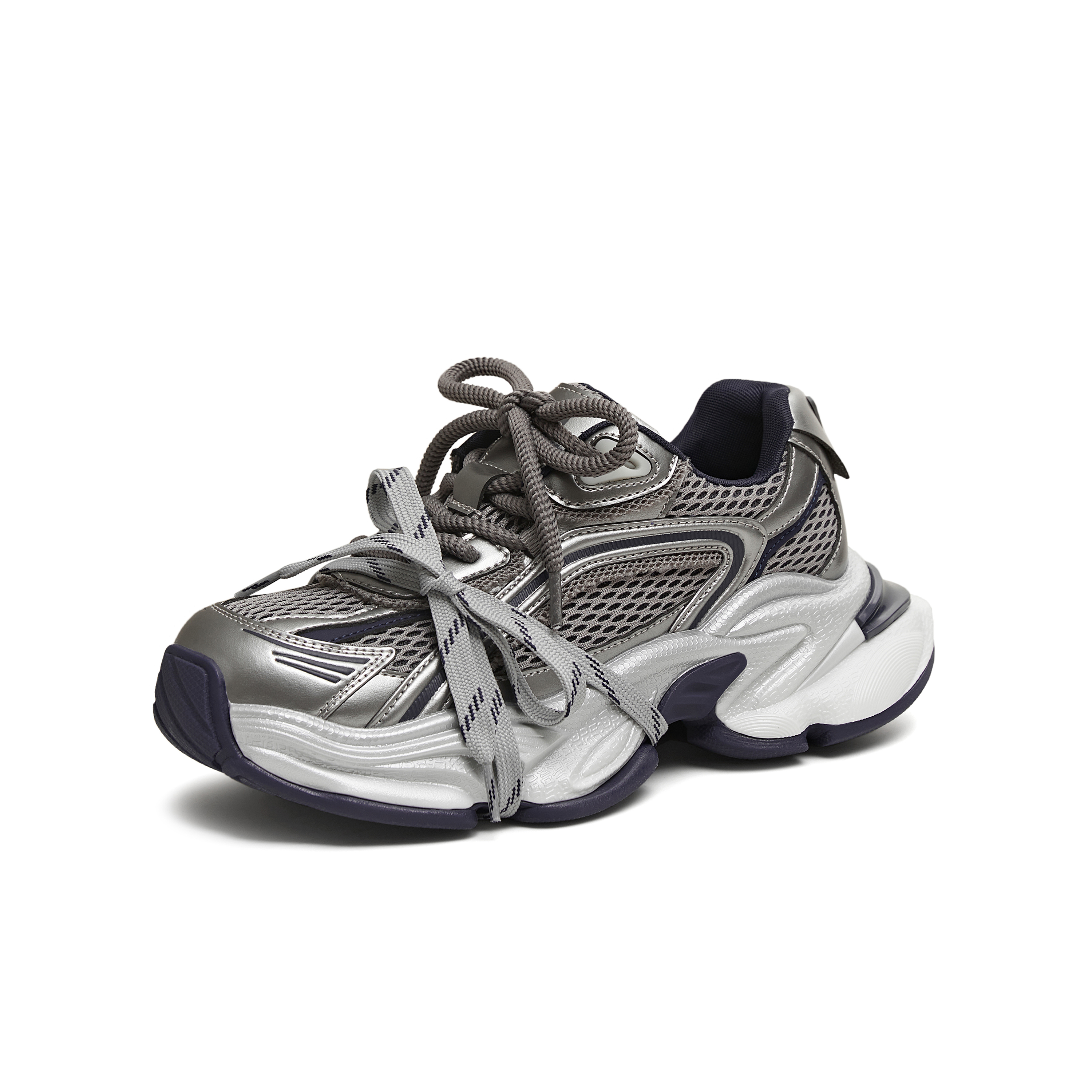 天美意2025秋新款商场同款厚底运动鞋百搭增高女老爹鞋BM311CM5