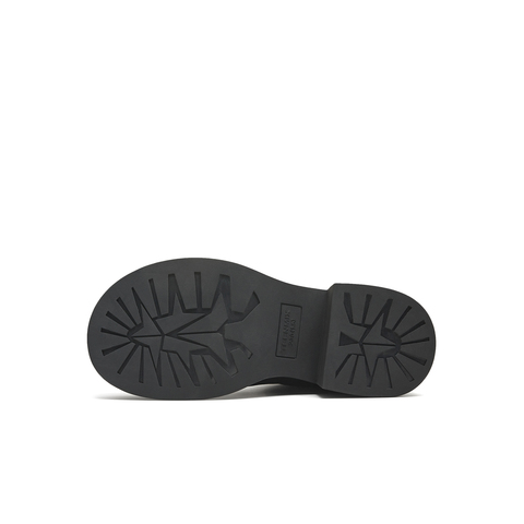 天美意2025冬新款商场同款粗跟休闲经典百搭女切尔西靴BL721DD5