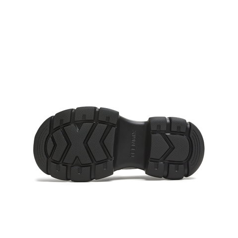 天美意2025秋新款商场同款乐福鞋复古百搭英伦女皮单鞋CFR01CA5