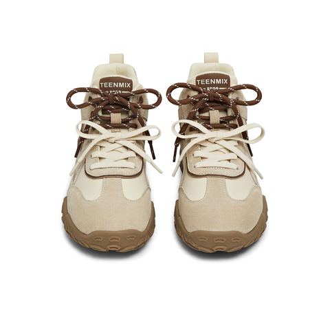 天美意2025冬新款商场同款运动百搭保暖女阿甘德训鞋BL232DD5