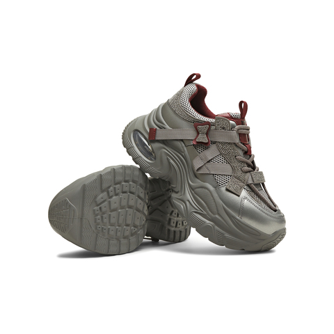 天美意2025冬新款商场同款厚底时尚水钻休闲鞋女老爹鞋BM181DM5