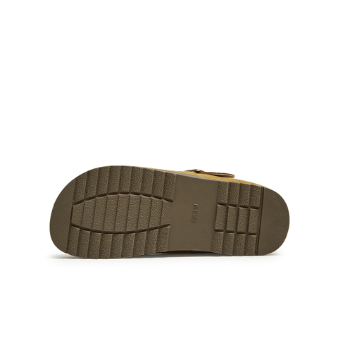 天美意2025春新款商场同款纯色百搭复古半拖鞋女勃肯鞋BJ551AM5