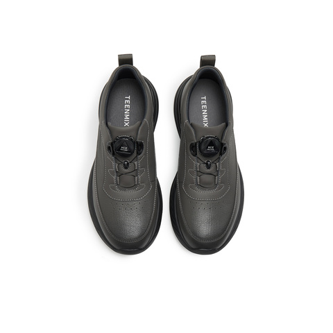 天美意2025冬新款商场同款休闲复古百搭男休闲运动鞋FDU12DM5