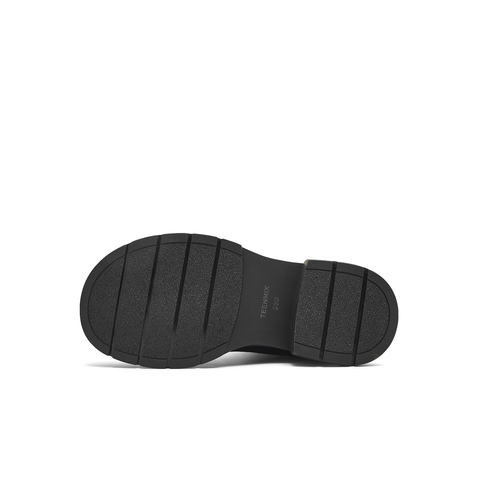 天美意2025冬新款商场同款平跟复古美拉德百搭女时装靴BJ842DD5