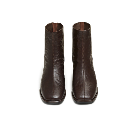 天美意2025冬新款商场同款简约气质时装靴百搭女短靴BM011DD5