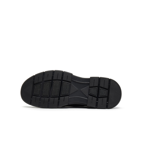 天美意2025冬新款商场同款休闲一脚蹬纯色男休闲皮鞋WCC02DM5