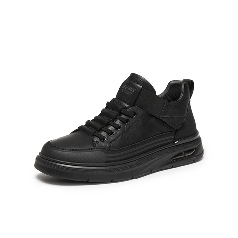 天美意2025冬新款商场同款英伦复古风工装鞋绑带男皮鞋3WX01DM5