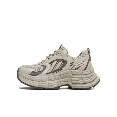 天美意2025冬新款商场同款厚底增高百搭老爹鞋女休闲鞋BM221DM5