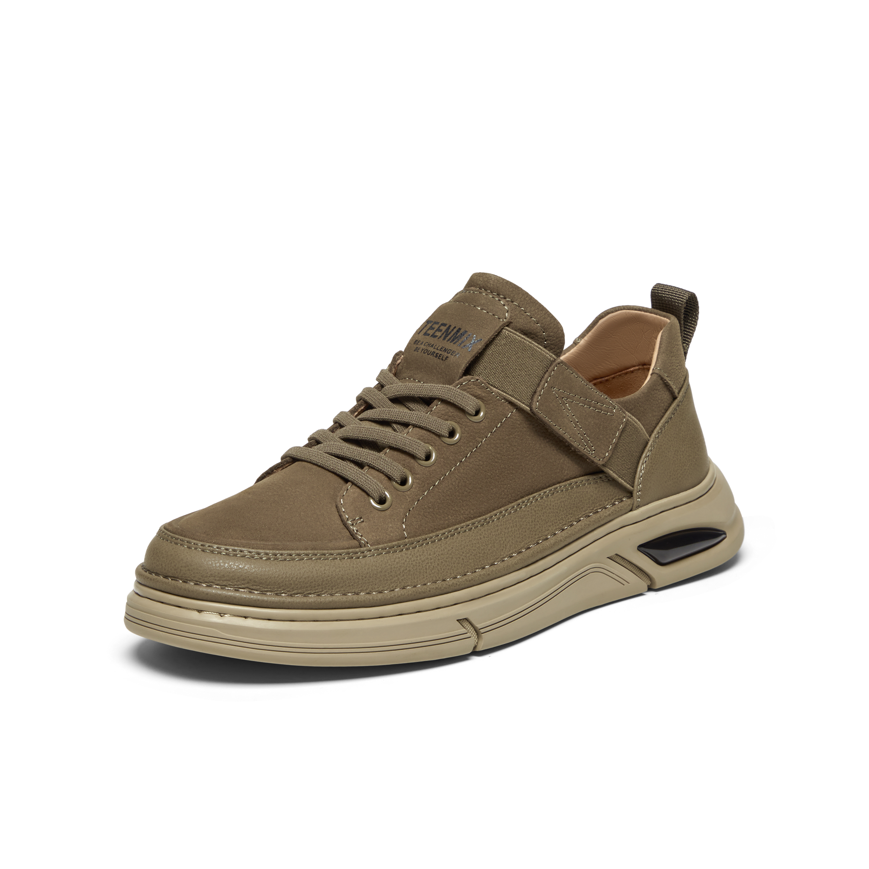 天美意2025春新款商场同款英伦复古风厚底帅气男休闲鞋C2V05AM5