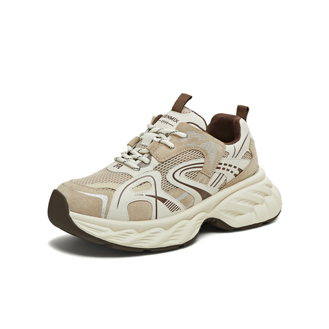 天美意2025秋新款商场同款厚底运动鞋百搭增高女老爹鞋BM291CM5