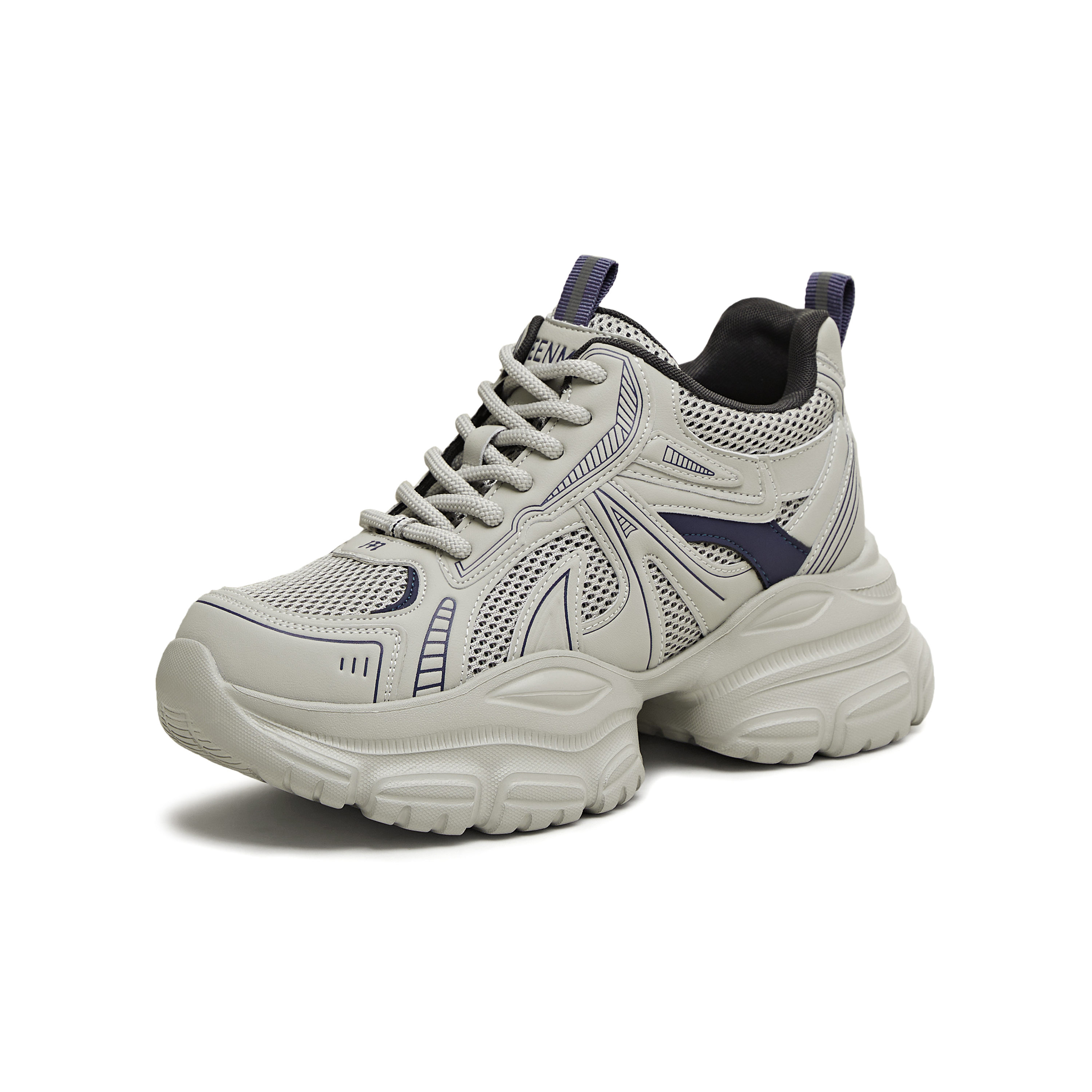 天美意2025冬新款商场同款休闲百搭增高小个子女老爹鞋BL112DM5