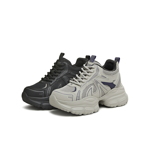 天美意2025冬新款商场同款休闲百搭增高小个子女老爹鞋BL112DM5