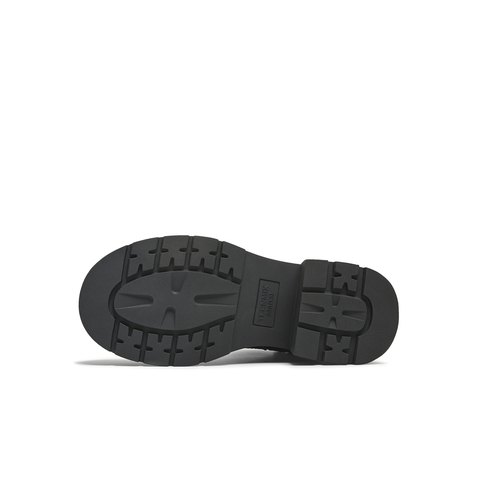 天美意2025冬新款商场同款粗跟擦色英伦短靴女马丁靴BL711DD5