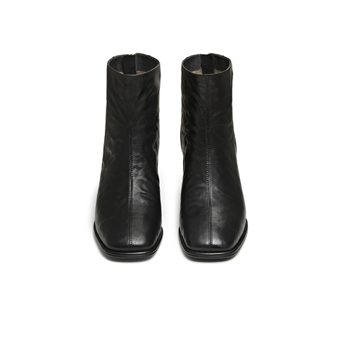 天美意2025冬新款商场同款简约气质时装靴百搭女短靴BM011DD5