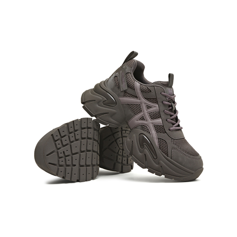 天美意2025冬新款厚底休闲百搭系带运动户外女老爹鞋KD130DM5