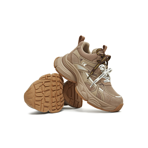 天美意2025冬新款商场同款休闲百搭厚底系带女老爹鞋BM081DD5