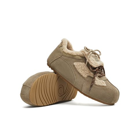 天美意2025冬新款厚底复古休闲保暖百搭女休闲鞋BL951DM5