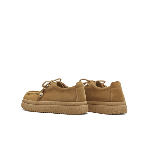 天美意2025秋新款商场同款厚底复古系带牛津鞋女单鞋BL871CM5