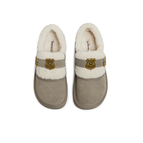 天美意2025冬新款商场同款厚底保暖棉鞋雪地靴女勃肯鞋BM361DM5