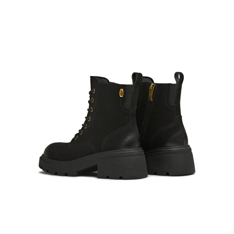 天美意2025冬新款商场同款系带户外百搭增高女马丁靴BL941DD5