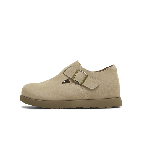 天美意2025秋新款复古百搭休闲通勤一脚蹬半拖女勃肯鞋KK065CM5