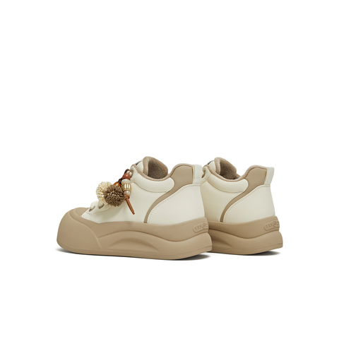 天美意2025冬新款商场同款休闲复古百搭潮流高帮女板鞋BK432DD5