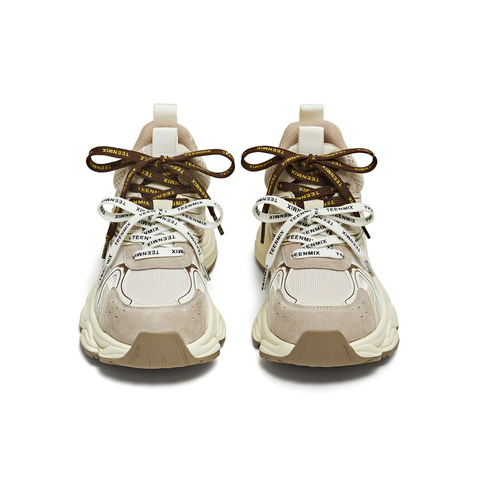 天美意2025冬新款商场同款休闲百搭厚底系带女老爹鞋BM081DD5