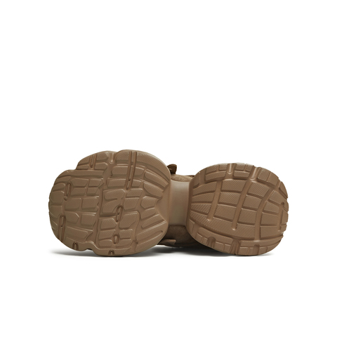 天美意2025冬新款运动休闲百搭厚底系带户外女老爹鞋KD129DM5