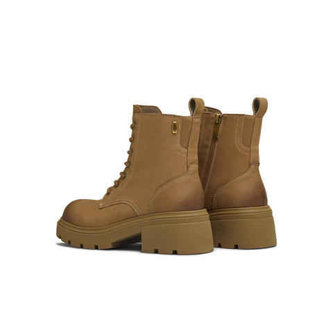 天美意2025冬新款商场同款系带户外百搭增高女马丁靴BL941DD5