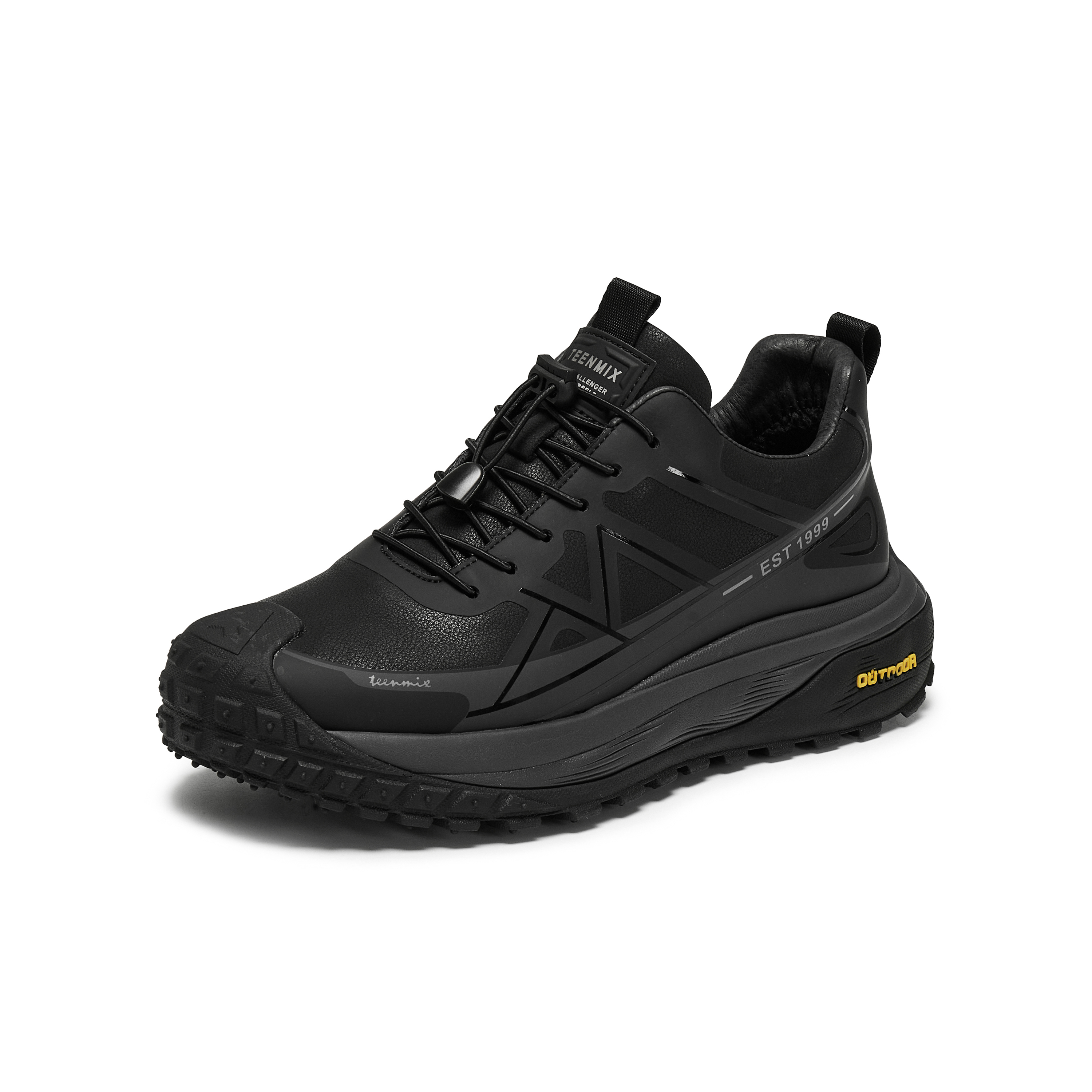 天美意2025冬新款商场同款休闲运动复古户外男网运动鞋WMA01DD5