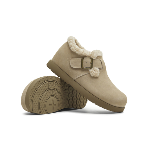 天美意2025秋新款复古百搭休闲通勤一脚蹬半拖女勃肯鞋KK065CM5