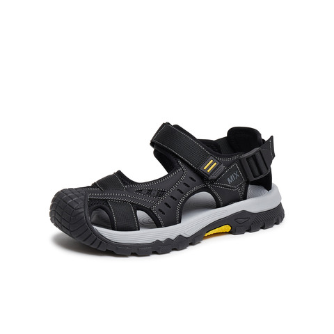 天美意2025夏新款商场同款休闲平底户外百搭男户外凉鞋3VC01BM5