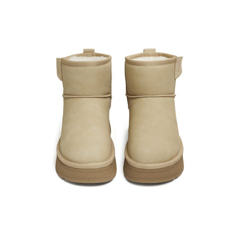 天美意2025冬新款商场同款厚底保暖棉鞋短靴女雪地靴BM271DD5