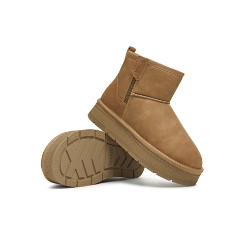 天美意2025冬新款商场同款厚底保暖棉鞋短靴女雪地靴BM271DD5