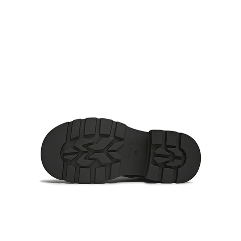 天美意2025冬新款商场同款简约时装靴休闲通勤女皮靴BK062DZ5