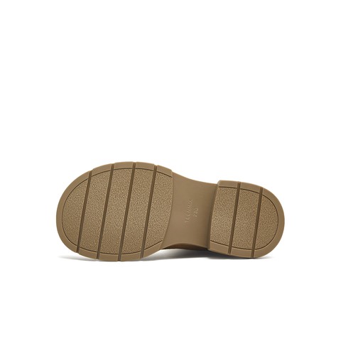 天美意2025冬新款商场同款平跟复古美拉德百搭女时装靴BJ842DD5