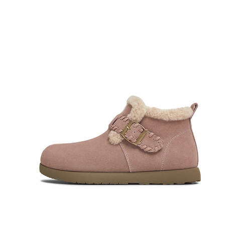 天美意2025冬新款商场同款厚底复古百搭保暖女雪地靴BM111DD5