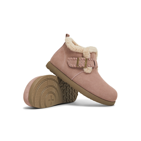 天美意2025冬新款商场同款厚底复古百搭保暖女雪地靴BM111DD5