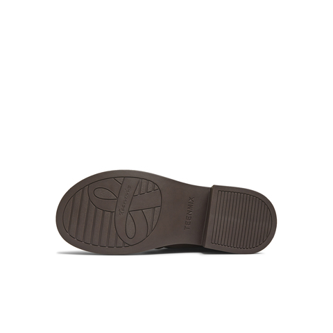 天美意2025冬新款商场同款厚底简约百搭短靴女时装靴CNG46DD5