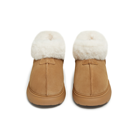 天美意2025冬新款商场同款厚底保暖棉鞋短靴女雪地靴BK762DD5