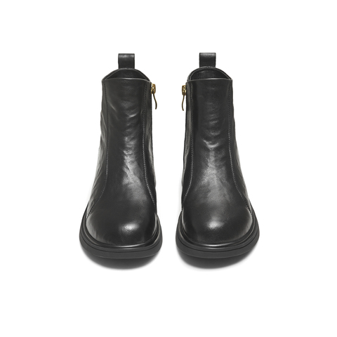 天美意2025冬新款商场同款厚底复古百搭短靴女时装靴BL661DD5