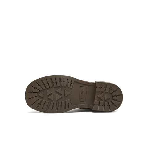 天美意2025冬新款厚底英伦复古百搭短靴女切尔西靴KQX22DD5