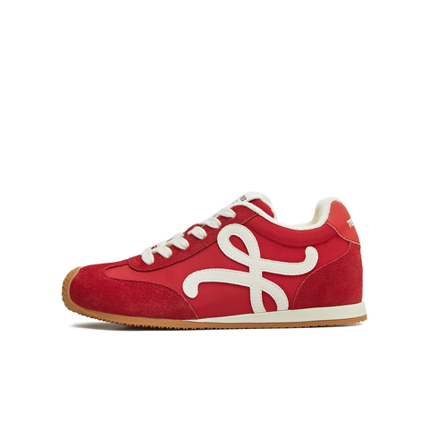 天美意2025冬新款潮流运动休闲百搭复古德训鞋女阿甘鞋KG126DM5