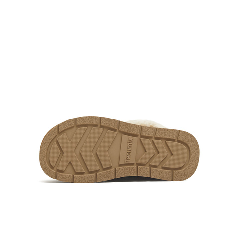 天美意2025冬新款商场同款舒适保暖毛绒单鞋女雪地靴BM281DD5