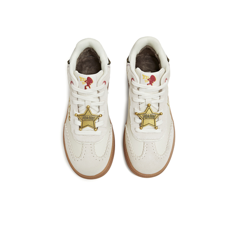 天美意2025冬新款商场同款玩具总动员联名复古女德训鞋CEL40DD5