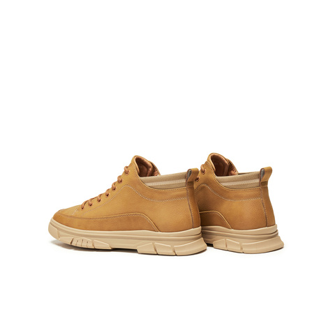 天美意2025冬新款商场同款厚底帅气百搭工装鞋男休闲鞋3XW01DD5