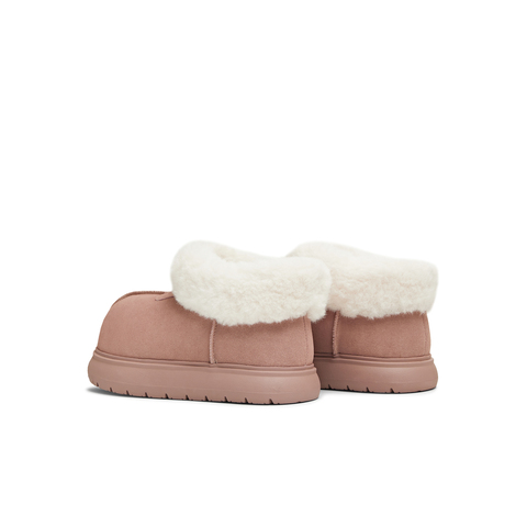 天美意2025冬新款商场同款厚底保暖棉鞋短靴女雪地靴BK762DD5