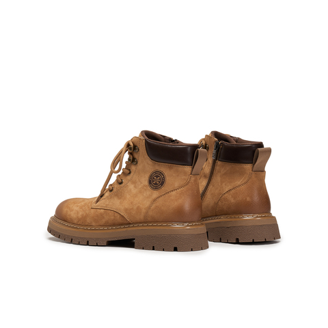 天美意2025冬新款商场同款厚底休闲百搭短靴男马丁靴3XL01DD5